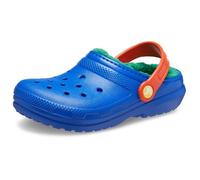 Crocs Unisexe Enfant Classic Lined Clog T Sabots, Blue Bolt/Multi, 23/24 EU