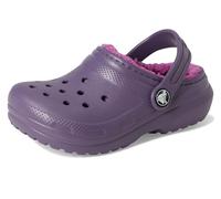Crocs Unisexe Enfant Classic Lined Clog T Sabots, Nightshade, 25/26 EU
