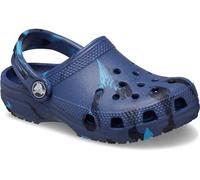 Crocs Unisex Kinder Classic Clog T, Marbled Navy Multi, 23/24 EU