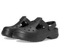 Crocs Unisexe Enfant Classic Mary Jane Clog K Sabots, Black, 33/34 EU
