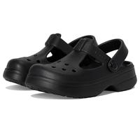 Crocs Unisexe Enfant Classic Mary Jane Clog T Sabots, Black, 23/24 EU