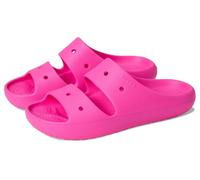 Crocs Unisexe Enfant Classic Sandal v2 K Sandales, Pink Crush, 32/33 EU