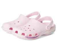 Crocs Unisexe Enfant Classic Star Sparkle Shaker Clog K Sabots, Pink Milk, 36/37 EU