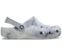 Crocs Unisexe Enfant Classic Watercolor Marbled Clog K Sabots, Grey Swirl, 28/29 EU