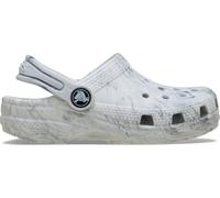 Crocs Unisexe Enfant Classic Watercolor Marbled Clog T Sabots, Grey Swirl, 24/25 EU