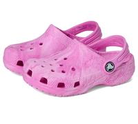 Crocs Unisexe Enfant Classic Watercolor Marbled Clog T Sabots, Pink Swirl, 22/23 EU
