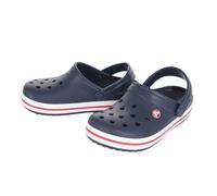 CROCS Crocband Clog K Mixte enfant Sabots , Navy Red, 36/37 EU
