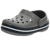 Crocs Crocband Clog T Mixte enfant Sabots, Smoke/Navy, 19/20 EU
