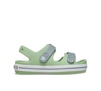 Crocs - Kid's Crocband Cruiser Sandal - Sandales - US J1 | EU 32-33 - fair green / dusty green