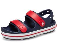 Crocs - Kid's Crocband Cruiser Sandal - Sandales - US J1 | EU 32-33 - navy / varsity red