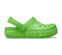 Crocs Unisexe Enfant Crocband Geometric Glow Band Clog T Sabots, Green Slime, 24/25 EU