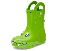 Crocs Unisexe Enfant Handle It Duke Rain Boot T Bottes, Crocs Green, 19/20 EU