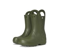 Crocs Unisexe Enfant Handle It Rain Boot K Bottes, Army Green, 28/29 EU