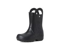 Crocs Unisexe Enfant Handle It Rain Boot K Bottes, Black, 38/39 EU