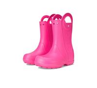 Crocs Bottes de pluie Handle It Rain Boot K Unisexe Enfant Pink Crush EU 28/29