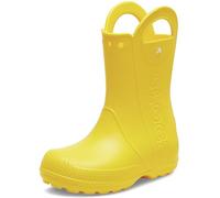 Crocs Unisexe Enfant Handle It Rain Boot K Bottes, Yellow, 38/39 EU
