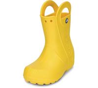 Crocs Unisexe Enfant Handle It Rain Boot Kids Bottes, Yellow, 33/34 EU