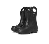 Crocs Unisexe Enfant Handle It Rain Boot T Bottes, Black, 27/28 EU