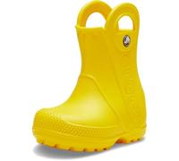 Crocs Unisexe Enfant Handle It Rain Boot T Bottes, Yellow, 25/26 EU