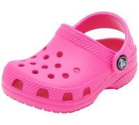 Crocs Unisexe Enfant Littles Clog Sabots, Pink Crush, 17/19 EU