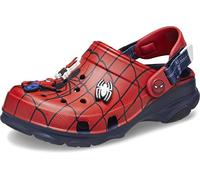 Crocs Unisexe Enfant Spider-Man All Terrain Clog T Sabots, Navy, 24/25 EU