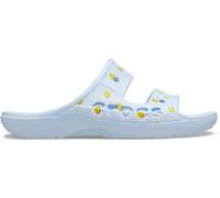 Crocs Women's Baya Flat Sandals Bleu minéral 4 (36-37) Female