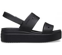 Crocs Women's Brooklyn Flat Sandals Noir 4 (36-37) Female