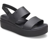 Crocs Women's Brooklyn Wedge Heeled Sandals Noir 6 (38-39) Female