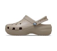 Crocs Women's Classic Platform Clog 34-35 EU Taupe