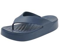 Crocs Femme Getaway Platform Flip, Bleu, 36 EU