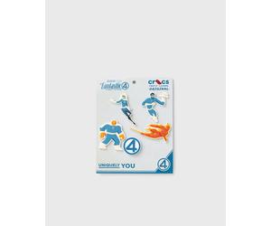 Crocs X Marvel Fantastic 4 5 Pack men Cool Stuff white taille: ONE SIZE
