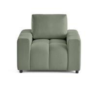 Crocus - fauteuil en tissu - Vert sauge
