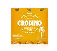CRODINO Cocktail Spritz Jaune Sans Alcool pack 3x17.5cl