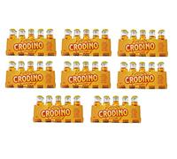 Crodino Lot de 80 apéritifs sans alcool amer en provenance d'Italie 100 ml