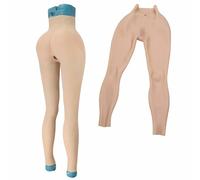 CRODRES Culotte prothétique en Silicone pour Personnes transgenres - Modèle réaliste « Sissy » - Culotte pour Hommes, idéale pour Drag Queens, Cosplay et Cross-Dressing,Blanc,One Size