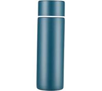 Croerw Mini flasque de 150 ml,Jolie bouteille d'eau isotherme en acier inoxydable 18/10,Garde au froid et au chaud pour les boissons, sac à main ou sac à déjeuner (bleu)