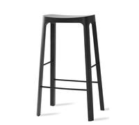 Please Wait to be Seated Crofton Tabouret de Bar H78 Noir