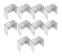 Croigne de clôture, pinces en panneau à double face, supports matériels pour jardin, ferme, travail du bois, assemblage de partition, maison, atelier, grange, boutique, projet extérieur, station de ré