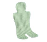 Croigne Du Siège D'auto Pour Nourrisson - Tampon De Coussin De Glace Des Journées Chaudes, Tapis De Refroidissement Bébé Respirant | Porte- Chaise De Salle À Manger Pour Siège D'auto, Utilisati