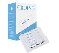 CROING 160 x Sel de Rinçage Nasal, Sel de Rinçage Sinus, Sachets de Lavage Nasal, Sel d’irrigation Nasale, Sel de Rinçage Nasal, Soulagement des Sinus