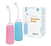 CROING-2 pcs 500 ml -Bidet Facile , Bidet Portable pour Voyage avec Sac