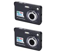 CROIRE 2X Appareil Photo Numérique HD Display Caméra Vidéo Anti-Shake Camcorder Mini Caméra 2,7 Pouces