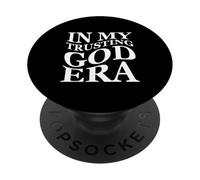 Croire à Dieu Era Religieux Hommes et Femmes Chrétiens Drôles PopSockets PopGrip Adhésif