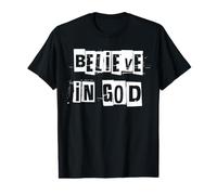Croire en Dieu T-Shirt Graphique avec Valeur