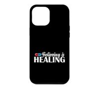 Croire est guérir Le Placebo Coque pour iPhone 12 Pro Max