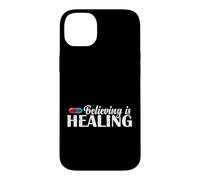 Croire est guérir Le Placebo Coque pour iPhone 14 Plus