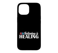 Croire est guérir Le Placebo Coque pour iPhone 15