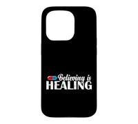 Croire est guérir Le Placebo Coque pour iPhone 15 Pro