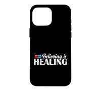 Croire est guérir Le Placebo Coque pour iPhone 16 Pro Max