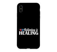 Croire est guérir Le Placebo Coque pour iPhone XS Max